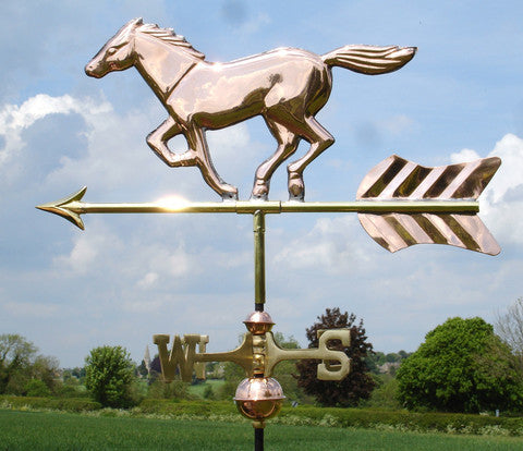 Horse Copper Cottage Weathervane