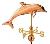 Dolphin Copper Farmhouse Weathervane