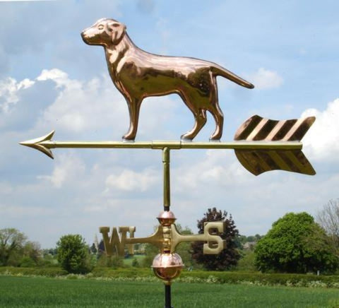 Labrador Copper Cottage Weathervane