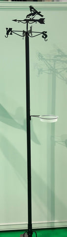 Weathervane Bird Feeder Pole