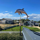 Dolphin Copper Farmhouse Weathervane