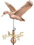 Flying Duck Copper Farmhouse Weathervane