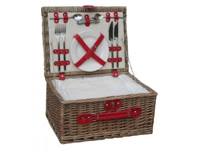 Willow Direct 2 Person Red Chiller Picnic Basket