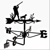 Man with Shotgun Mini Weathervane