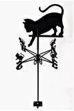Traditional Cat Chasing Mouse Weathervane