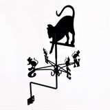 Traditional Cat Chasing Mouse Weathervane
