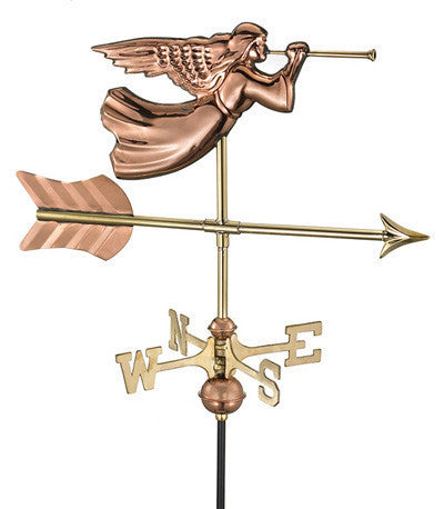 Angel Copper Cottage Weathervane