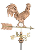 Rooster Copper Farmhouse Weathervane