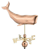 Whale Copper Farmhouse Weathervane